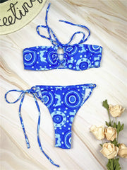  Showlu Fashion Store Fresh Print Separates Swimsuit