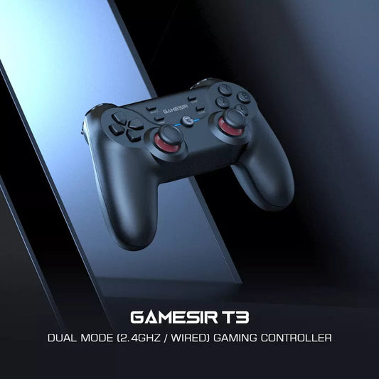  Showlu Fashion Store GameSir T3 Wireless Gamepad Game Controller PC Joystick for Android TV Box Desktop Computer Laptop Windows 7 10 11