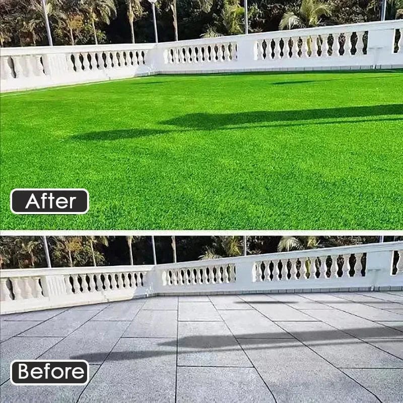 SHOWLU FASHION STORE Garden Artificial Turf Fake Grass Lawn Outdoor Balcony Courtyard Indoor Decoration Synthetic Turfing Fake Green Grass Carpet