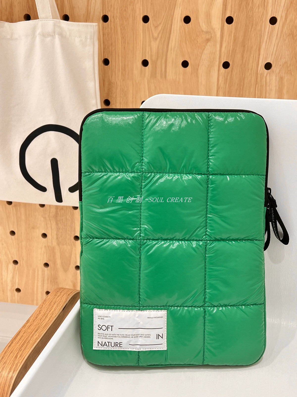 Showlu Fashion Store Gem Green / 14 inch Baimo Cloud Bag Soft Waterproof Tablet Notebook Computer Bag Liner Suitable for Apple Huawei Xiaomi Dell