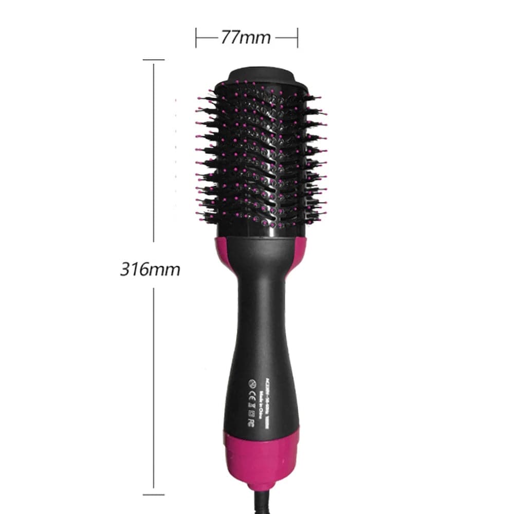  Showlu Fashion Store hair dryer 1 / US Plug Heating Comb Straightener Hair Comb Hair Straightener Dryer and Straightening Brush Electric Comb Brush One Step Salon Hair