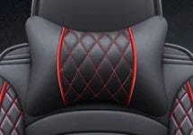 Showlu Fashion Store Headrest X 2 Artificial Leather Luxury 3D Car Seat Cover Is Suitable for CHEVROLET Cruze Blazer Captiva Camaro Aveo Malibu Equinox Interior