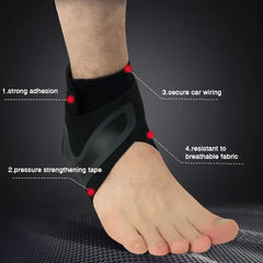  Showlu Fashion Store High Elastic Sports ankle brace Protect Sports Ankle Safety sportive Running Basketball Ankle joint fixation tobillera deportiva