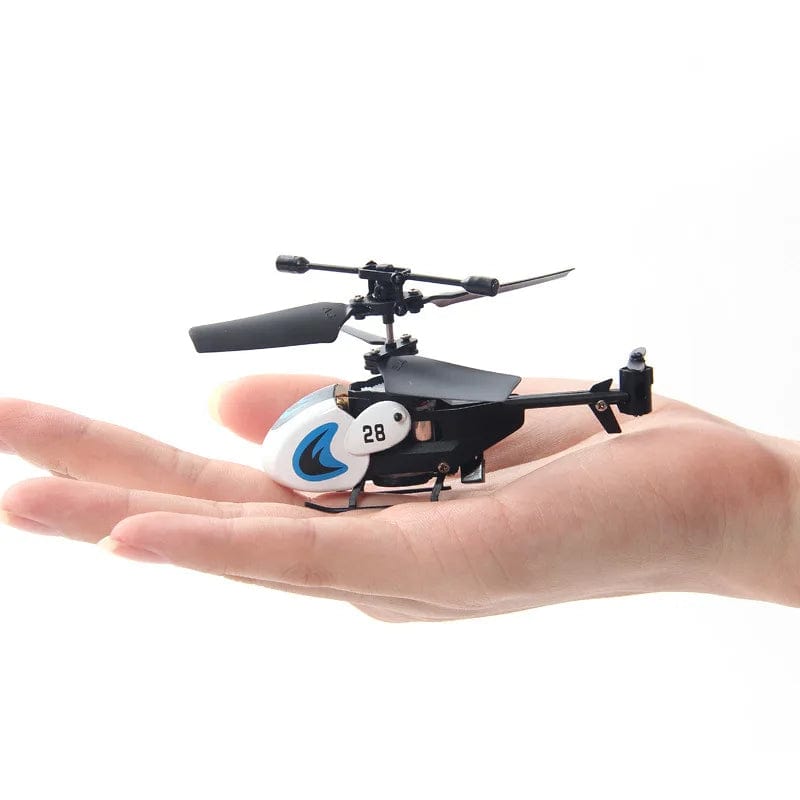  Showlu Fashion Store High quality 3.5-channel color mini remote control helicopter anti-collision and drop-resistant drone children's toy