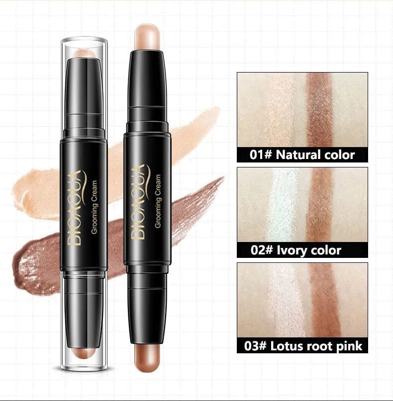  Showlu Fashion Store High Quality Professional Makeup Base Foundation Cream for Face Concealer Contouring for Face Bronzer Beauty Women's Cosmetics