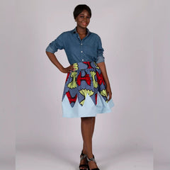 SHOWLU FASHION STORE In Stock African Clothes for Women African Print Dress