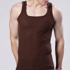  Showlu Fashion Store Itness Muscle Sleeveless Singlet Top Vest Tank MAN'S Clothes