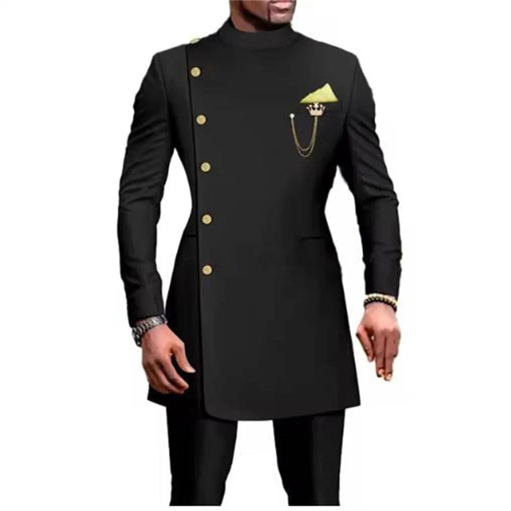 SHOWLU FASHION STORE Jacket and pants / 5XL New Multi Color Men's Dress Set Wedding Groom Dress Set Best Men's Dress Set Performance Banquet Set