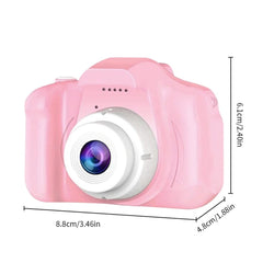  Showlu Fashion Store JNHPM4300660 New Pink Mini Children'S Cartoon Camera Photo Video Small Cartoon Mini Camera Boys Girls Birthday Gift Outdoor Toys