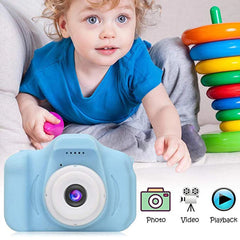  Showlu Fashion Store JNHPM4300660 New Pink Mini Children'S Cartoon Camera Photo Video Small Cartoon Mini Camera Boys Girls Birthday Gift Outdoor Toys