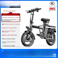 SHOWLU FASHION STORE K / 48V-0Ah Folding driver-assisted bicycle ultra-light portable lithium battery new national standard battery car scooter