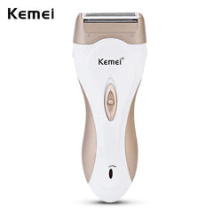 SHOWLU FASHION STORE KM-3518 / EU Plug Kemei KM-3518 Electric shaver epilator for women Lady Shaver Hair Remover trimmer lady kemei hair removal