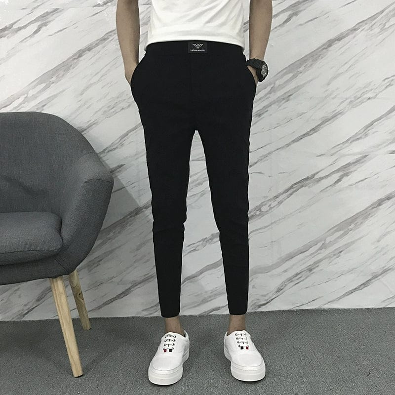  Showlu Fashion Store Kuaishou Cyber Celebrity Social Smart Guy Trendy Tight Pants