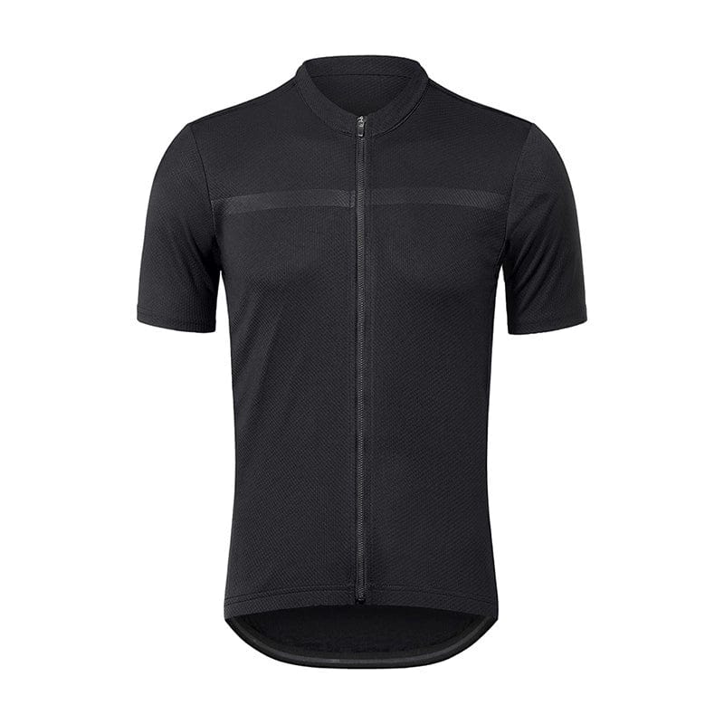 Showlu Fashion Store L / Quick-drying breathable sweat-wicking black short sleeves 23 Cycling Clothing Men's Bicycle Spring and Summer Long Sleeves Quick-Drying Breathable Road Bike Riding Jacket Mountain Bike Clothes