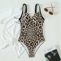  Showlu Fashion Store Leopard Gyaru Sensation Swimsuit