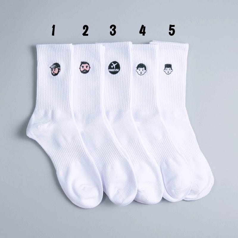  Showlu Fashion Store Long Cotton Sweat-Absorbent Women's Trendy Little Boys' Socks