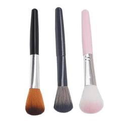  Showlu Fashion Store Makeup Brush Loose Powder Brush Face Blush Contouring Highlighter Shadow Brush Soft Bristles Multi-use Beauty Makeup Tool