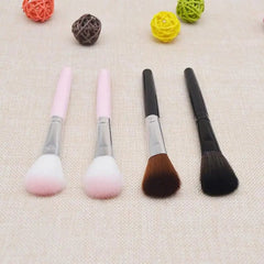  Showlu Fashion Store Makeup Brush Loose Powder Brush Face Blush Contouring Highlighter Shadow Brush Soft Bristles Multi-use Beauty Makeup Tool