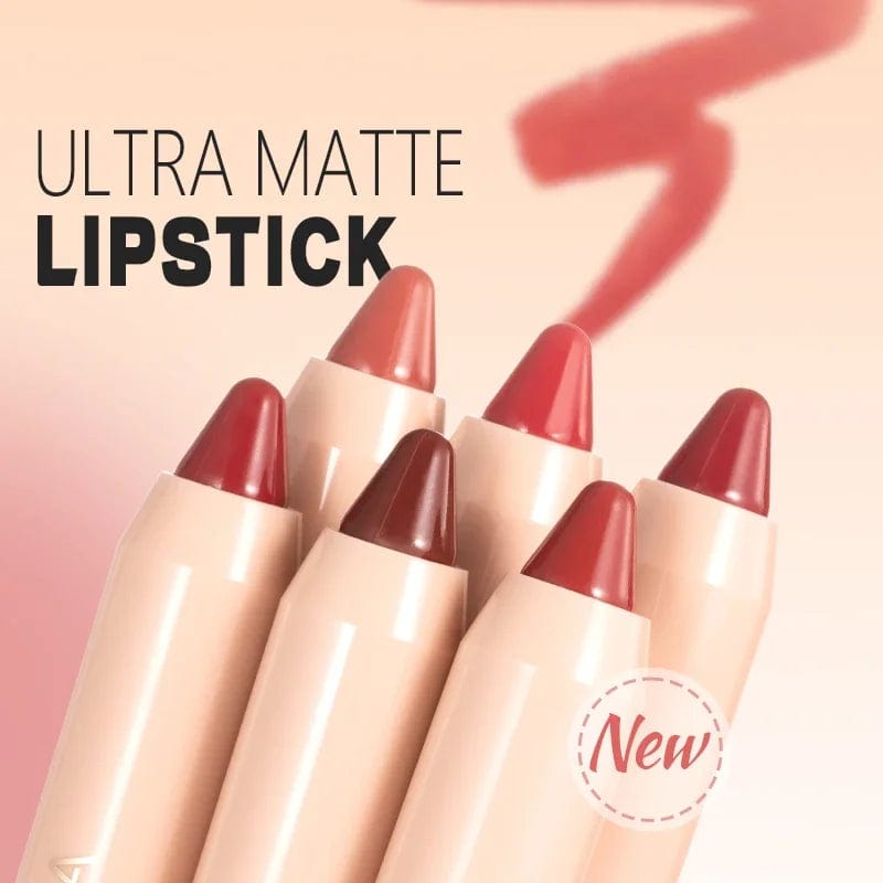  Showlu Fashion Store Matte Nude Brown Lipliner Pen Waterproof Lasting Non-stick Cup Plumping Natural Contouring Lipstick Pencil Lips Makeup Cosmetics