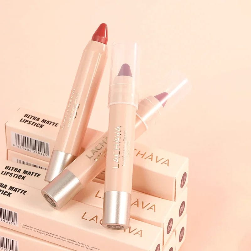  Showlu Fashion Store Matte Nude Brown Lipliner Pen Waterproof Lasting Non-stick Cup Plumping Natural Contouring Lipstick Pencil Lips Makeup Cosmetics