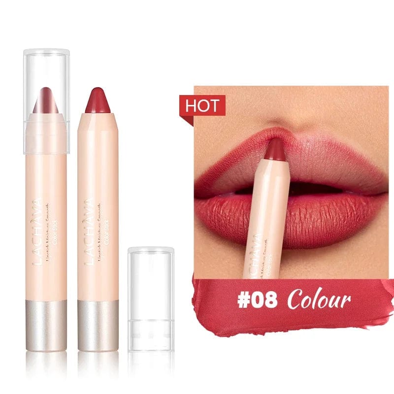  Showlu Fashion Store Matte Nude Brown Lipliner Pen Waterproof Lasting Non-stick Cup Plumping Natural Contouring Lipstick Pencil Lips Makeup Cosmetics