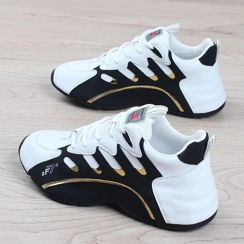 SHOWLU FASHION STORE Men New Fashion Casual Sneakers for Light Soft Breathable Vulcanize Shoes High Quality Soft Leather Sneakers Zapatillas De Mujer