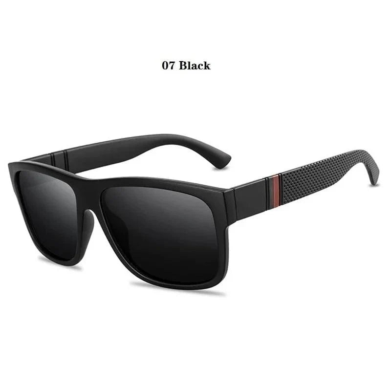 Showlu Fashion Showlu Polarized Square Sunglasses for men and women, vintage UV400 driving eyewear with stylish design