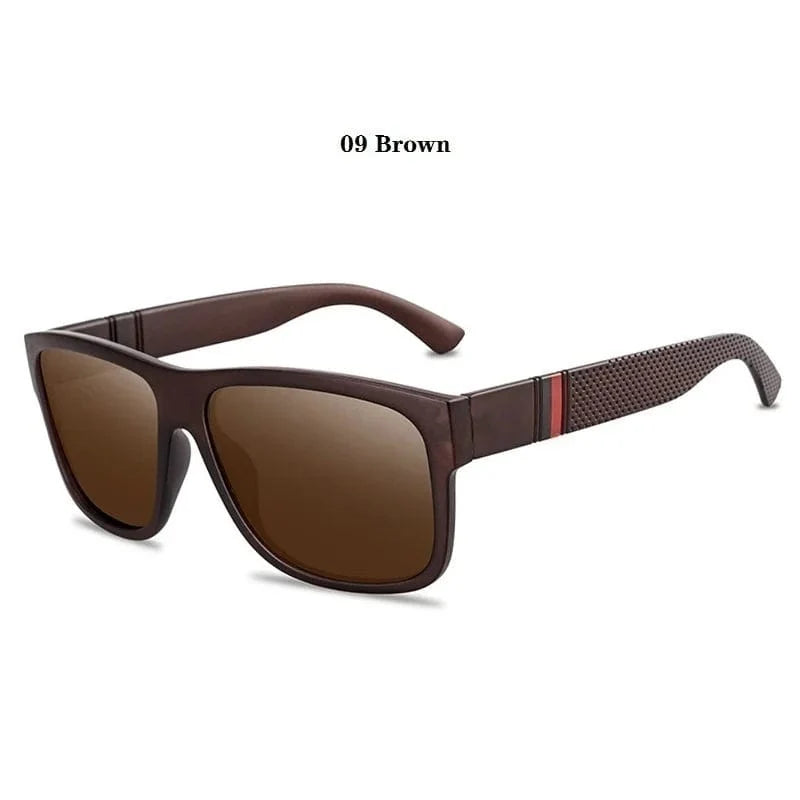 LAOTING.JIANG polarized square sunglasses by Showlu Fashion Store, vintage UV400 driving eyewear for men and women.