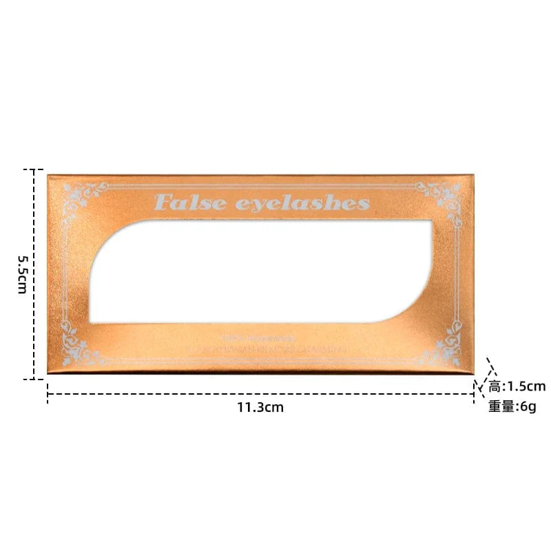 Showlu Fashion 25mm 3D mink fur eyelashes, handmade long curled false eyelashes with natural volume and dramatic length.