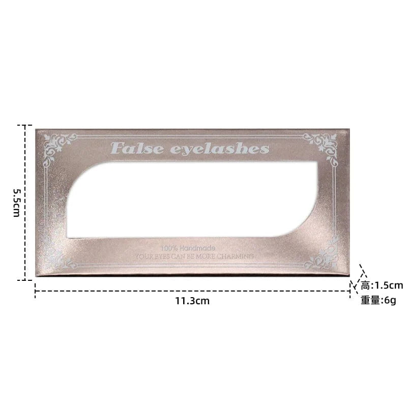 Showlu Fashion 25mm 3D Mink Fur Eyelashes, handmade long curled false lashes with natural volume and premium quality.