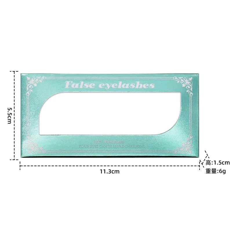 Showlu Fashion 25mm 3D Mink Fur Eyelashes with long, curled design, handmade for a dramatic, natural lash look.