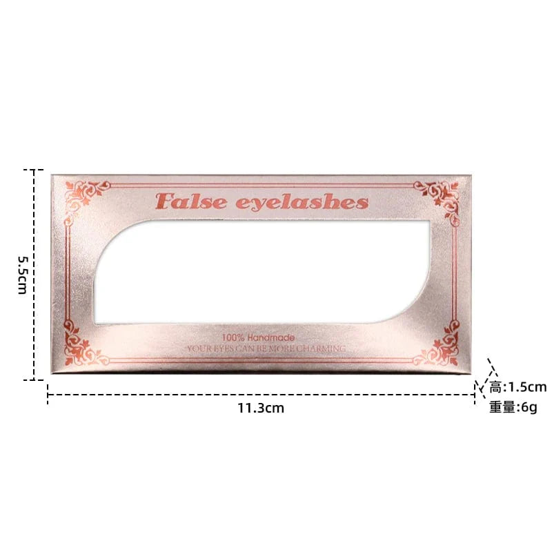 Showlu Fashion 25mm 3D Mink Fur Eyelashes with long, curled, handmade design, displayed in packaging on a white background.