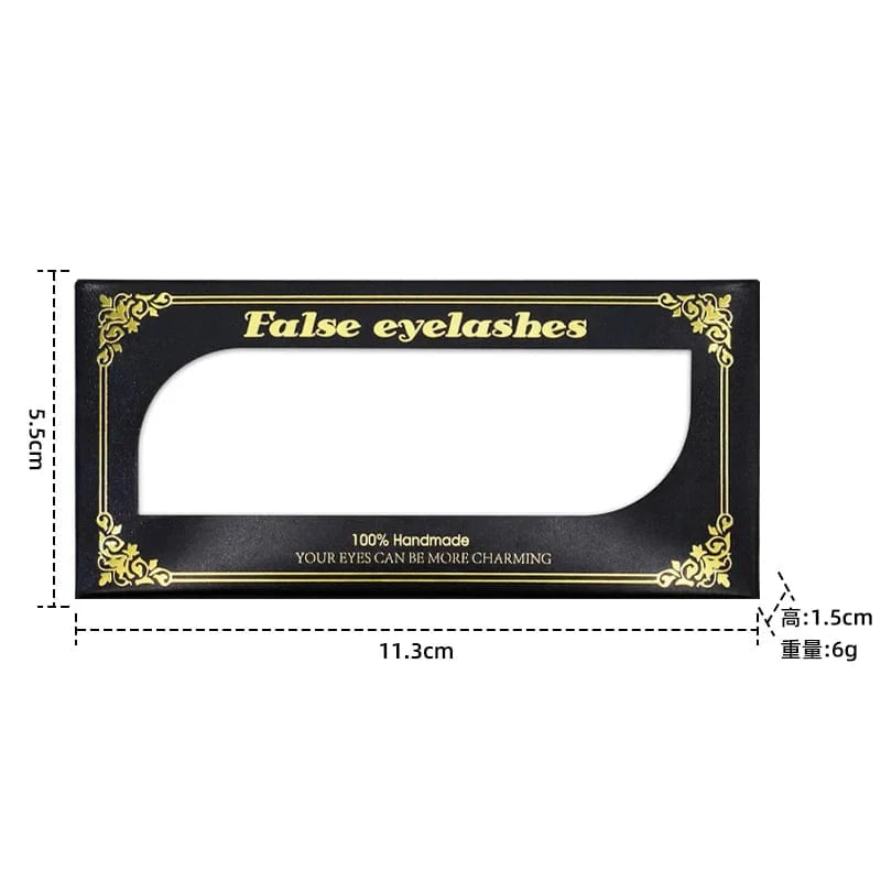 Showlu Fashion 25mm 3D mink fur eyelashes with long, curled design, handmade for a luxurious, natural lash look.