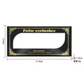 Showlu Fashion 25mm 3D mink fur eyelashes with long, curled design, handmade for a luxurious, natural lash look.
