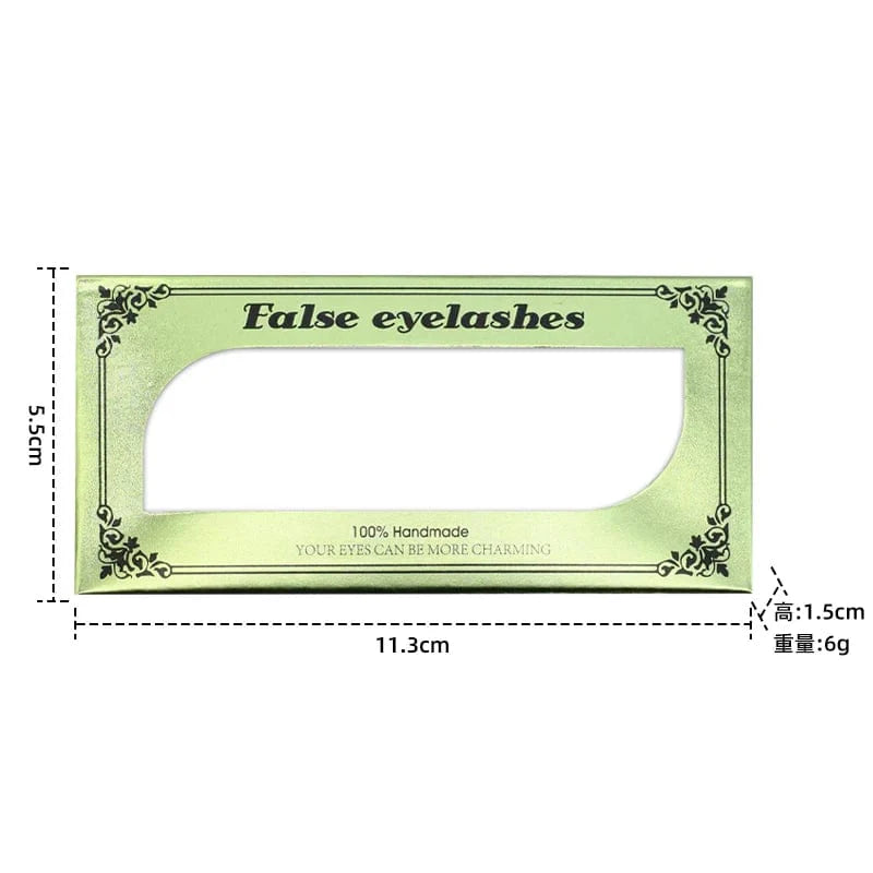 Showlu Fashion 25mm 3D Mink Fur Eyelashes with long, curled, handmade design showcasing luxurious, natural-looking false lashes.