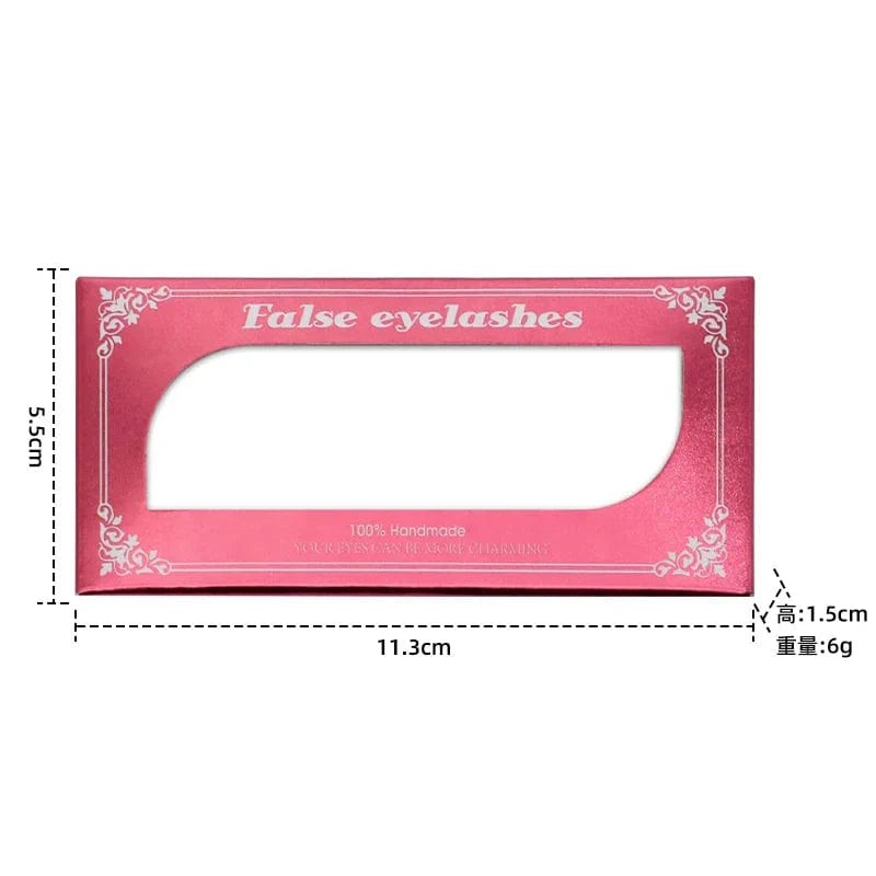 Showlu Fashion 25mm 3D Mink Fur Eyelashes, handmade long curled lashes with natural volume and luxurious appearance.