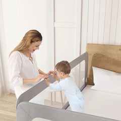 SHOWLU FASHION STORE New Arrival Bed Rail Guard for Baby Crib Rails No-assembly Bed Protective Barrier for Kids Safe Fence