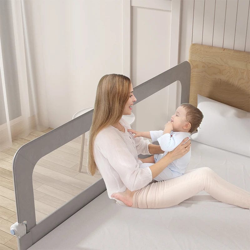 SHOWLU FASHION STORE New Arrival Bed Rail Guard for Baby Crib Rails No-assembly Bed Protective Barrier for Kids Safe Fence