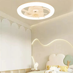  Showlu Fashion Store New Ceiling Fan Light Living Room Bedroom Modern and Simple Home Intelligent Remote Control Restaurant LED Fan Light