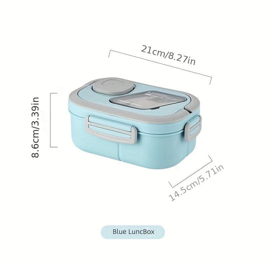  Showlu Fashion Store New insulated lunch box convenient portable sealed double household vegetable salad lunch box