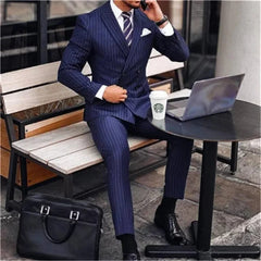 SHOWLU FASHION STORE New men's dress men's wedding party dress bridegroom best man tuxedo performance suit （Jacket+pants）