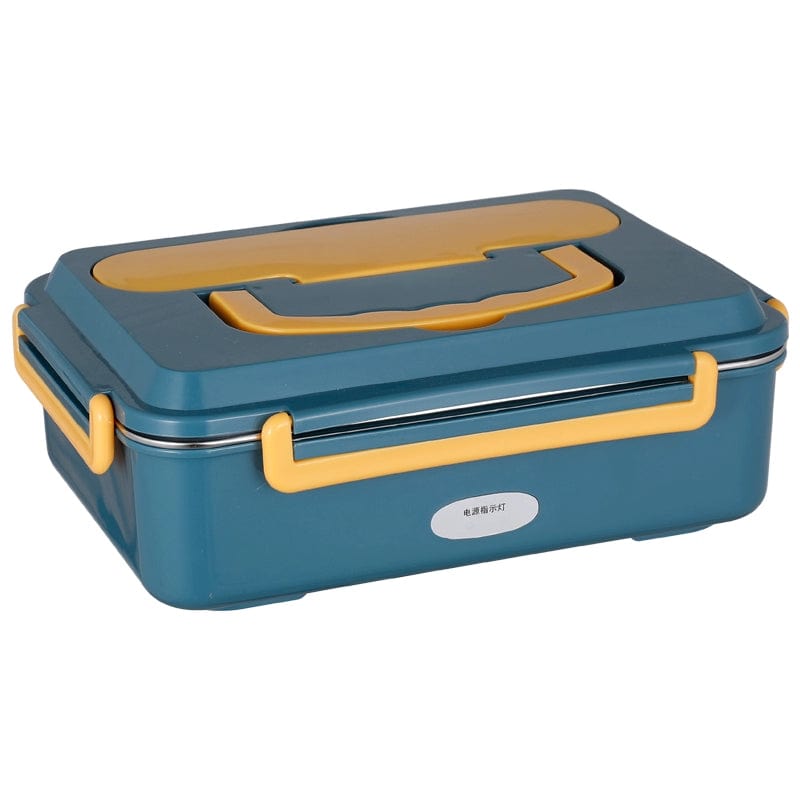  Showlu Fashion Store No Water Injection Electric Lunch Box Plug-in Electric Heating Car Lunch Box 304 Multi-Functional Fabulous Dishes Heating up Appliance Convenient Meal Box