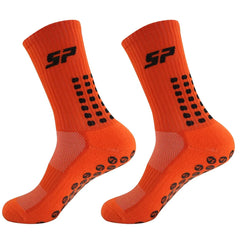 SHOWLU FASHION STORE orange / 38-45 1 Pair SP Anti Slip Sports Socks Grip socks Football Yoga Socks