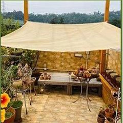  Showlu Fashion Store Outdoor garden sunshade net, terrace sunshade, camping sunshade net, UV protection, HDPE sunscreen fabric, sunshade