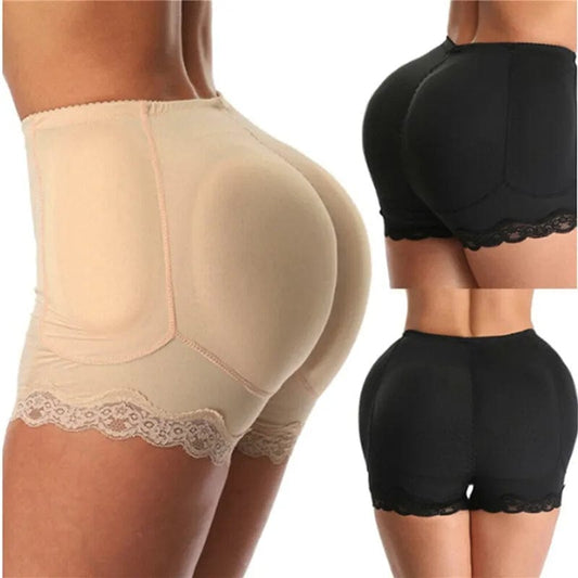  Showlu Fashion Store Padded Butt lifter Corrective Underwear Butt Enhancer Body Shaper Modeling Strap Fake Hip Shapwear Underwear Push Up Panties