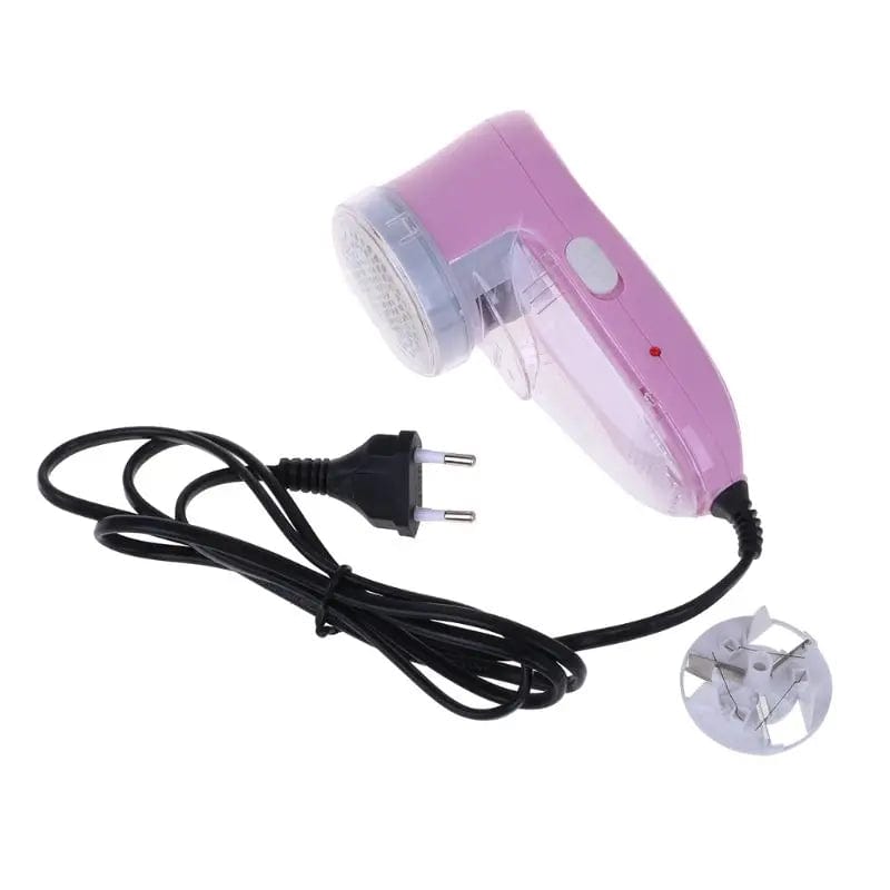  Showlu Fashion Store Pink Electric Clothes Lint Remover Fabrics Trimmer Sweater Pill Fluff Fuzz Shaver