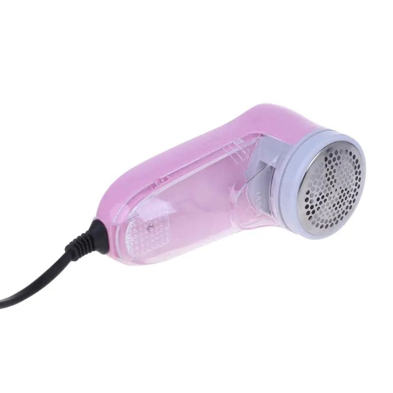  Showlu Fashion Store Pink Electric Clothes Lint Remover Fabrics Trimmer Sweater Pill Fluff Fuzz Shaver