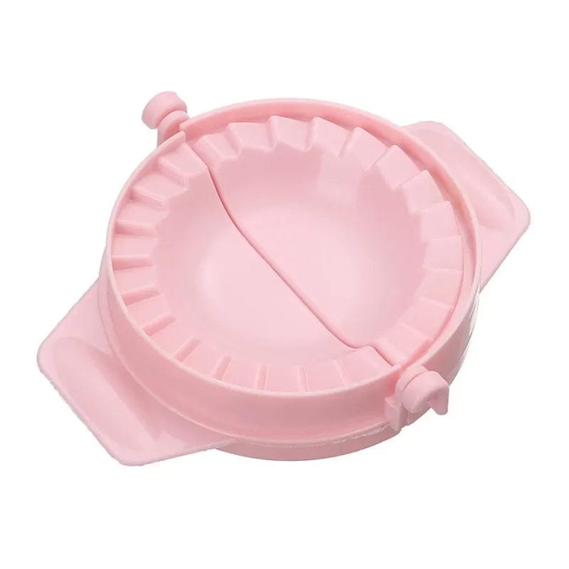  Showlu Fashion Store Pink Plastic Dumplings Tool Dumpling Mold Household Manual Press Kitchen Pastry Baking Dumpling Maker Accessories