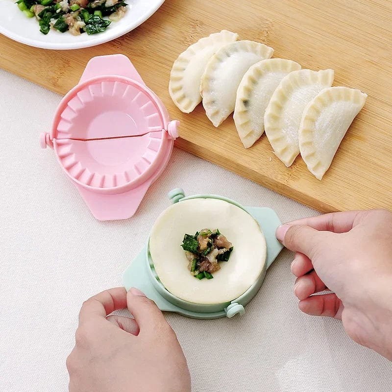  Showlu Fashion Store Plastic Dumplings Tool Dumpling Mold Household Manual Press Kitchen Pastry Baking Dumpling Maker Accessories