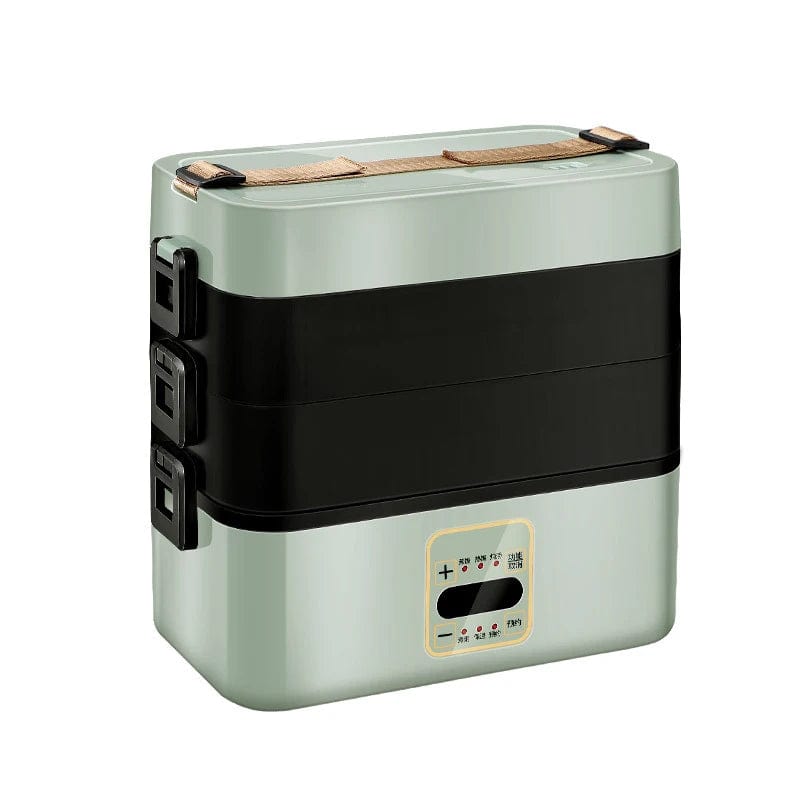  Showlu Fashion Store Portable Electric Heating Bento Lunch Box Meals Office School Restaurant Thermal Fresh Boxes Dinnerware Food Storage Container